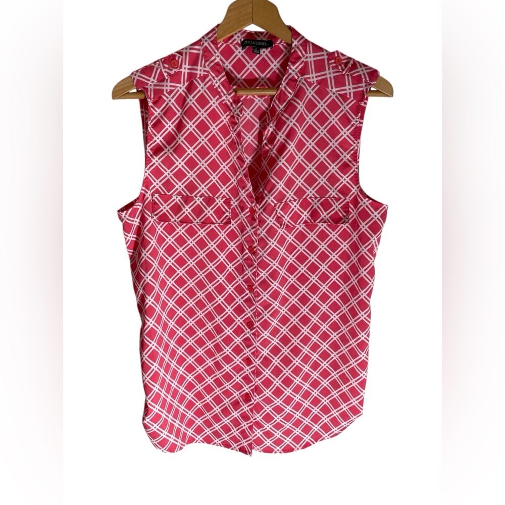 E2- Women’s Large Notations Tank Top